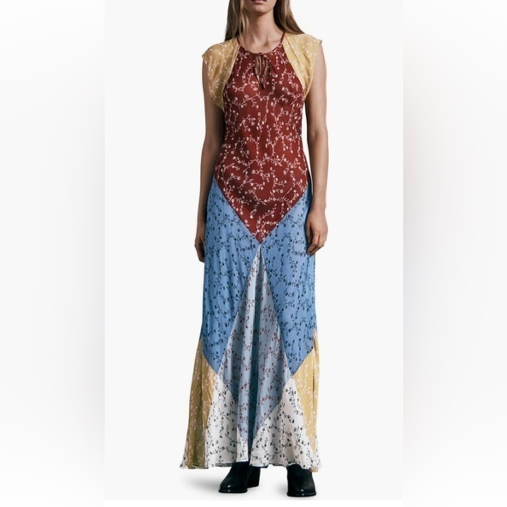 Handkerchief Maxi Dress